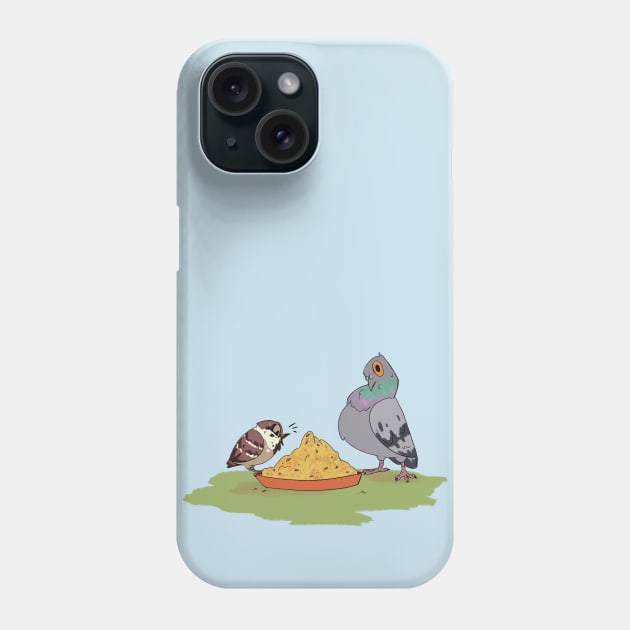 Birbs Phone Case by SageN Arts