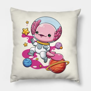 Space Axolotl Pillow