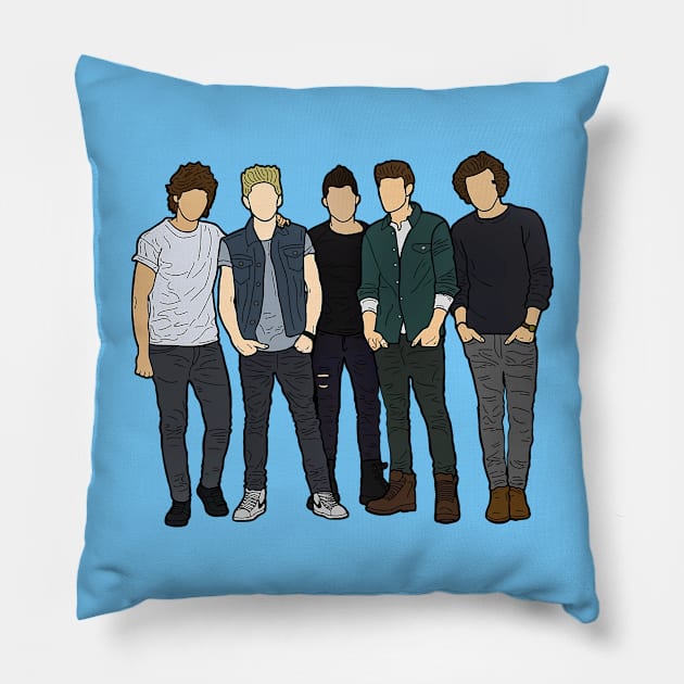 One Direction stand together - One Direction - Pillow