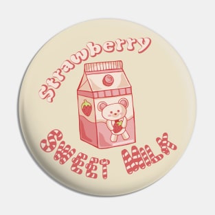 Cute Pink Milk Pin