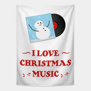 Xmas Music Vinyl | Gift Ideas | Snowman Christmas Tapestry