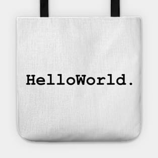 Hello World Tote