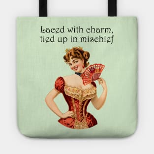 Laced with Charm: Mischief in the Making Tote