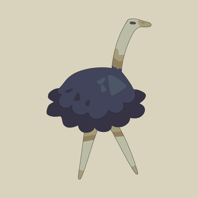 Cute Ostrich by cokyfish