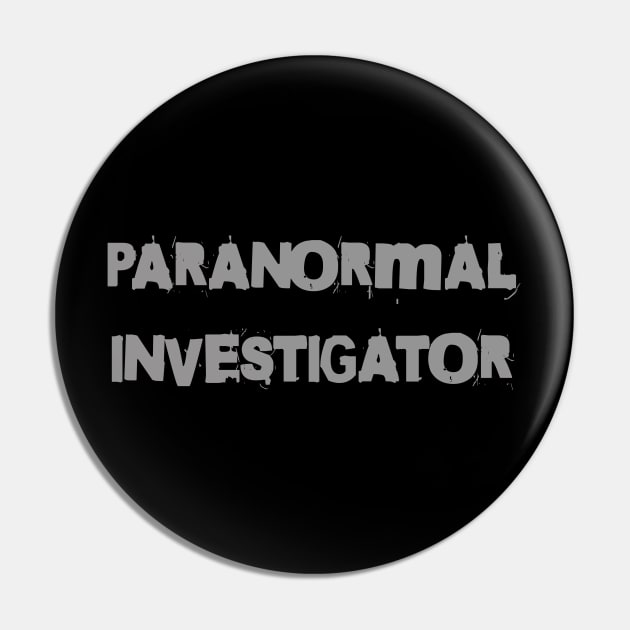 Paranormal investigator Pin by Polynesian Vibes