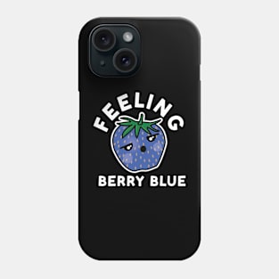 Cute Strawberry Feeling Berry Blue Phone Case