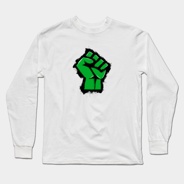 hulk fist shirt