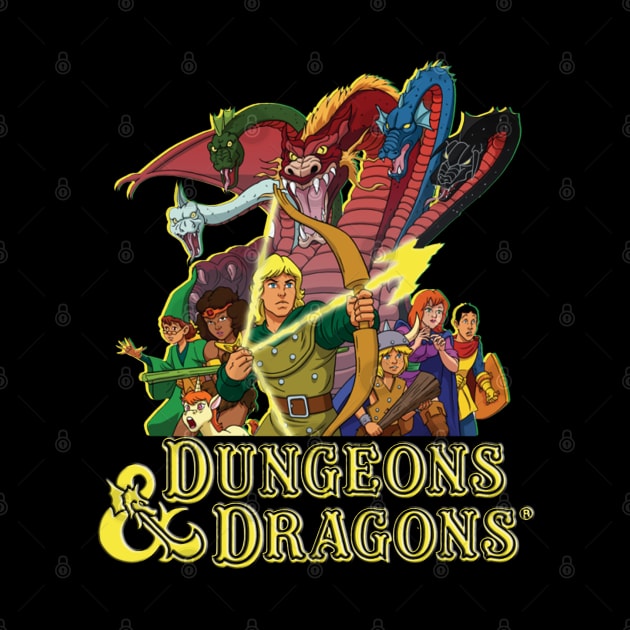 DND ANIMATED DUNGEONS DRAGONS by RAINYDROP