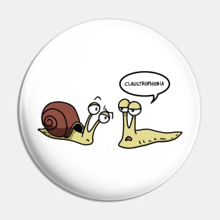 Claustrophobia Pin