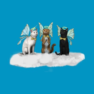 Angel Kitty Cats Choir T-Shirt