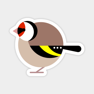 Fat Bird - Goldfinch Magnet