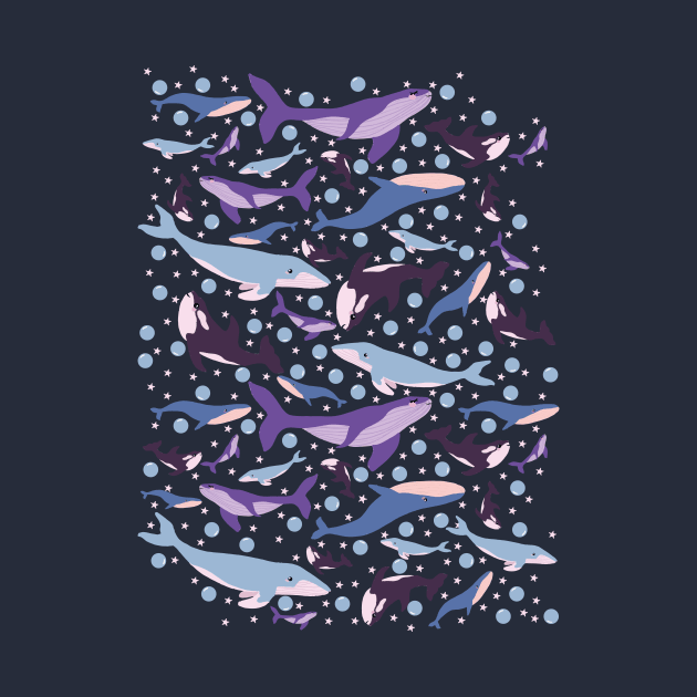 Whales everywhere by rachelaranha