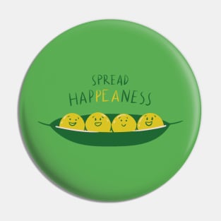 Spread happiness Pin