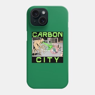 Carbon City Monster Design Phone Case