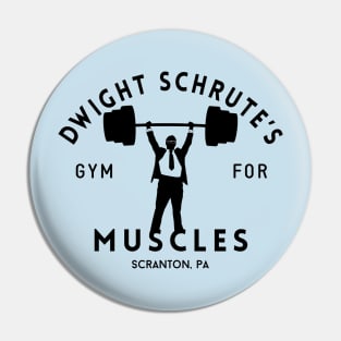 Dwight Schrute's Gym for Muscles - Scranton, PA Pin