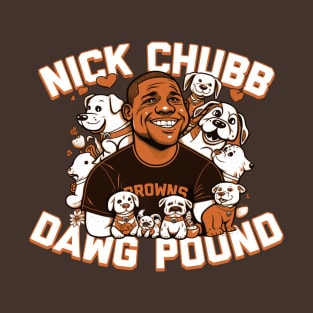 Nick Chubb Dawg Pound T-Shirt