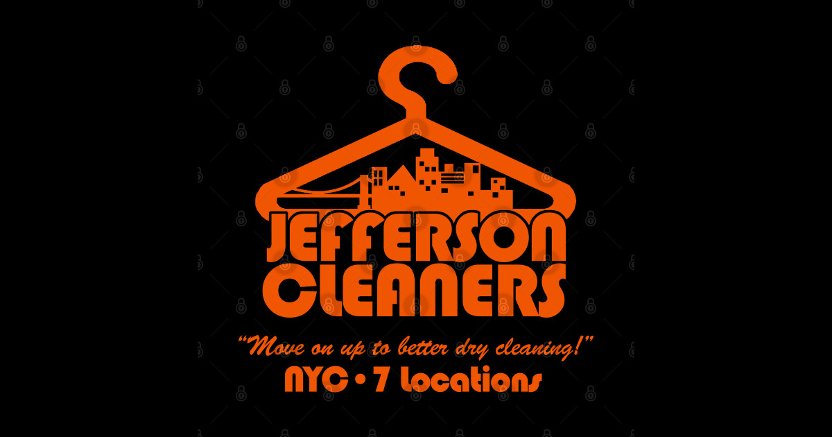 Jefferson Cleaners The Jeffersons TShirt TeePublic