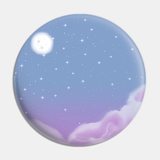 cotton candy clouds Pin