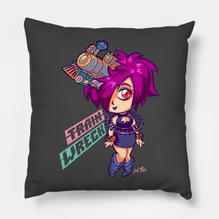 Train Wreck San Pillow