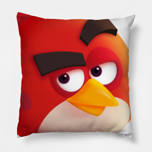 Angry Bird Angry Birds Pillow Teepublic