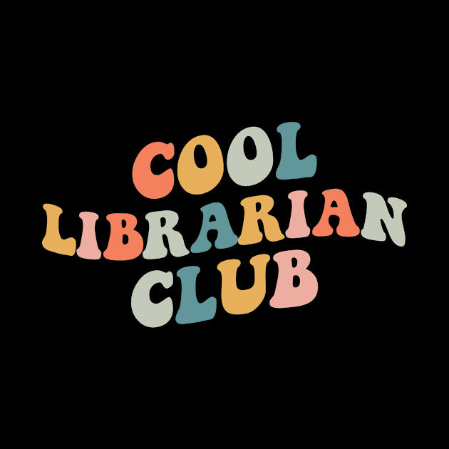 Cool Librarian Club Funny Librarian School by unaffectedmoor