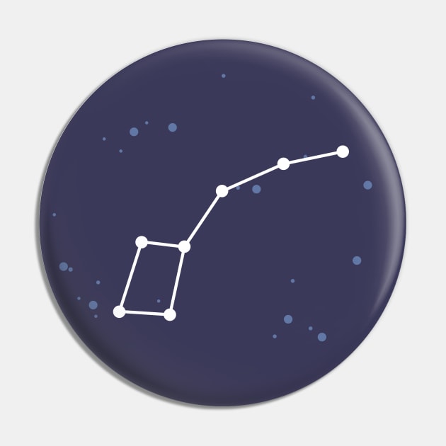 Ursa Minor Constellation Pin by aglomeradesign