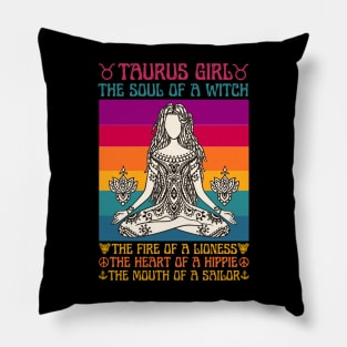 Taurus Girl Facts Taurus Girl Astrology Sign Pillow