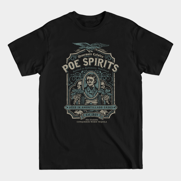 Discover Poe Spirits - Edgar Allan Poe - T-Shirt