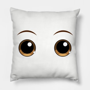 ojos cafe Pillow