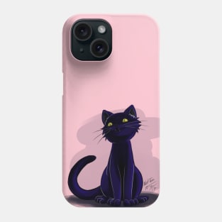 Black Cat Phone Case