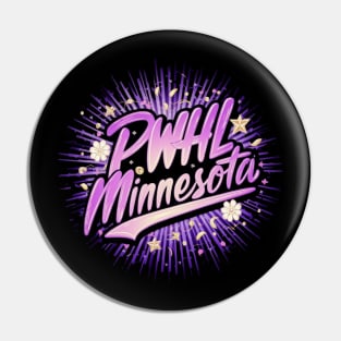 PWHL Minnesota decorations effect Pin