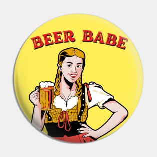 Beer lover tshirt Pin