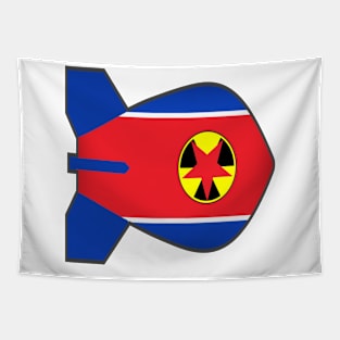 Kim Jong Un Atomic Bomb Tapestry