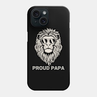 Proud Papa Lion Phone Case