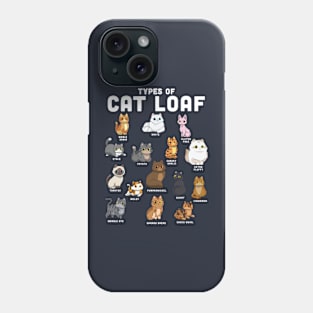 Types of Cat Loaf Phone Case