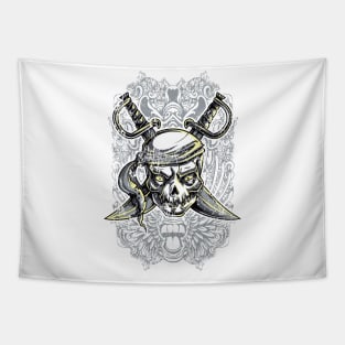 Pirate Skull Tapestry