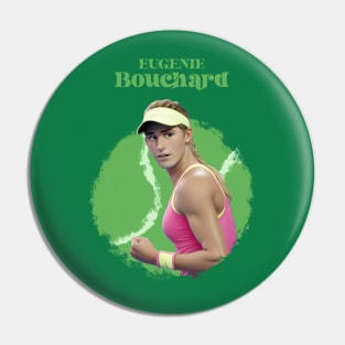 Eugenie "Genie" Bouchard Cartoon Pin