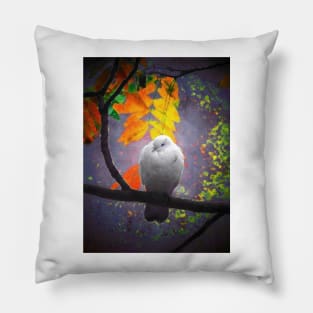 Bird On Branch #5 Pillow