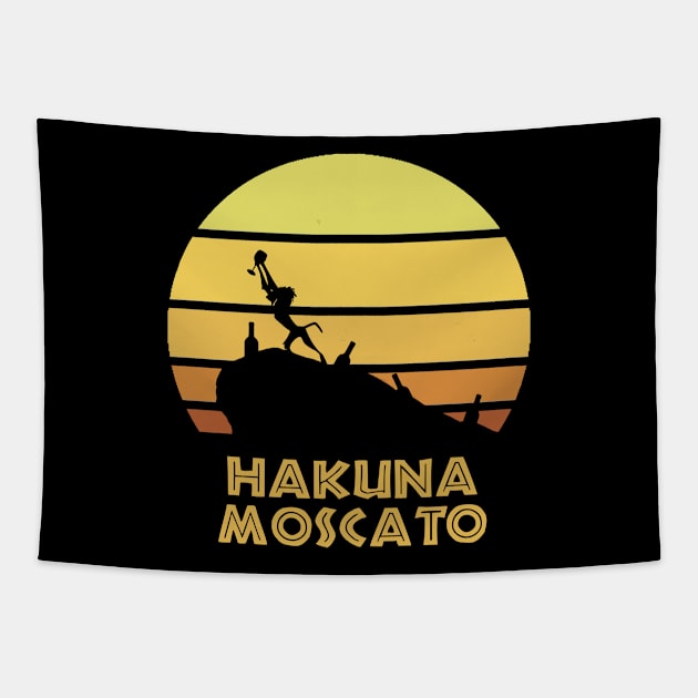 Hakuna Moscato - Lion King Tapestry by ThisIsFloriduhMan