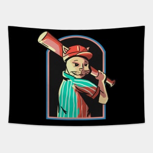 Baseball The Cat Tapestry