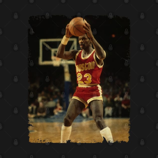 Calvin Murphy /// Calvin Murphy Vintage Design Of Basketball /// 70s by Statman Sports