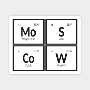 Moscow of Elements Magnet