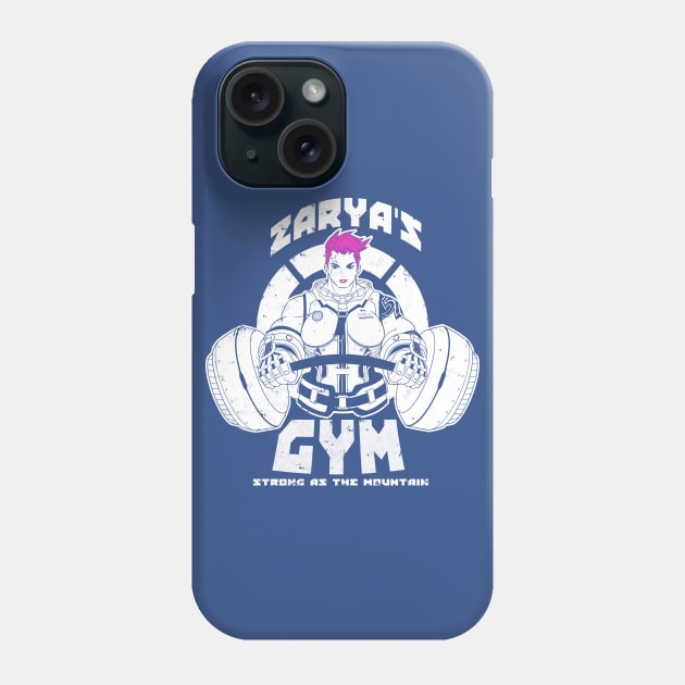 Zarya's gym Phone Case by CoinboxTees