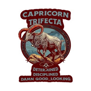 Design for Capricorn with Funny Quotation_2 T-Shirt