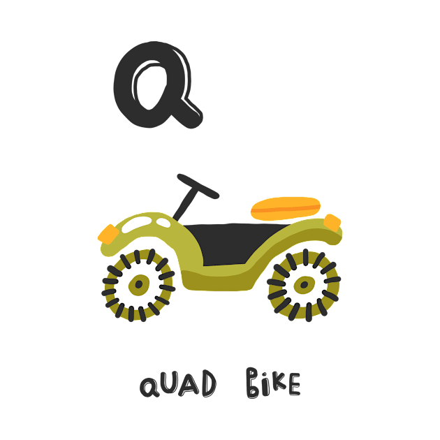 Q is Quad Bike by JunkyDotCom