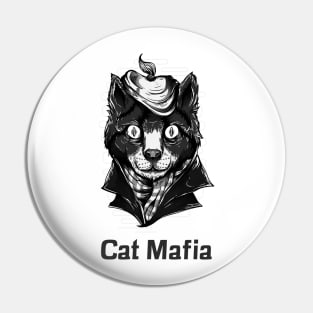 Cat mafia Pin