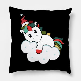 Xmas Unicorn Pillow