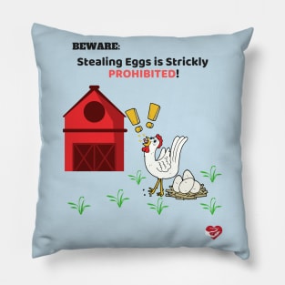 Mad Chicken Pillow