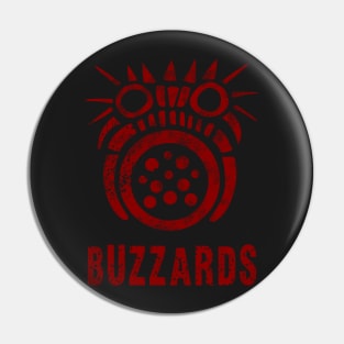 Mad Max Buzzards Logo - Weathered Pin