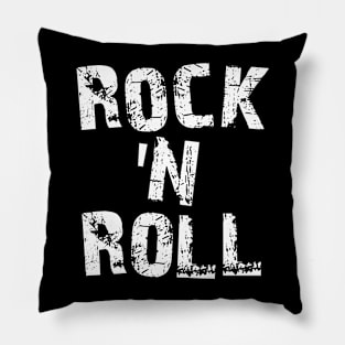 rock logo Pillow